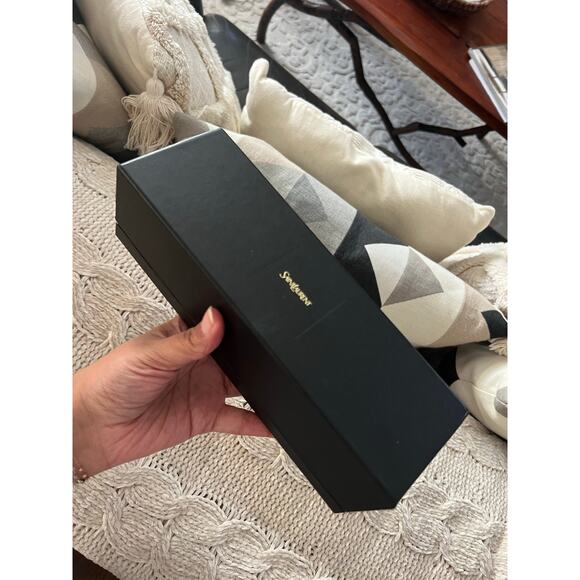 Vintage Yves Saint Laurent Wristwatch Two Tone Gold Silver Quartz✨ - Picture 14 of 14